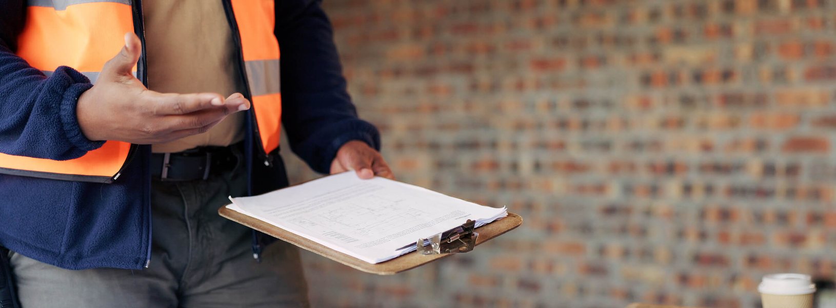 Walking-surface condition documented during a Chicago premises inspection